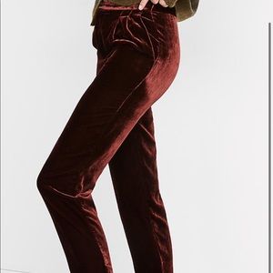 Madewell velvet pants New with tags